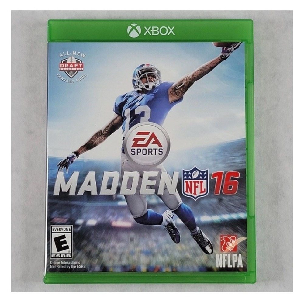 2015 Xbox One Madden NFL 16 Video Game Pre-Owned